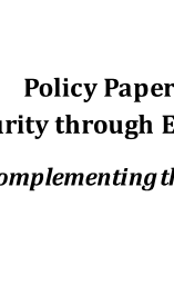 Conflict Policy Paper Logo